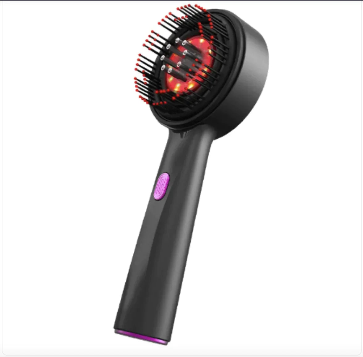 Electric Scalp Massage Comb – Red Light Therapy, Anti-Slip, Multi-Functional Hair Care Tool